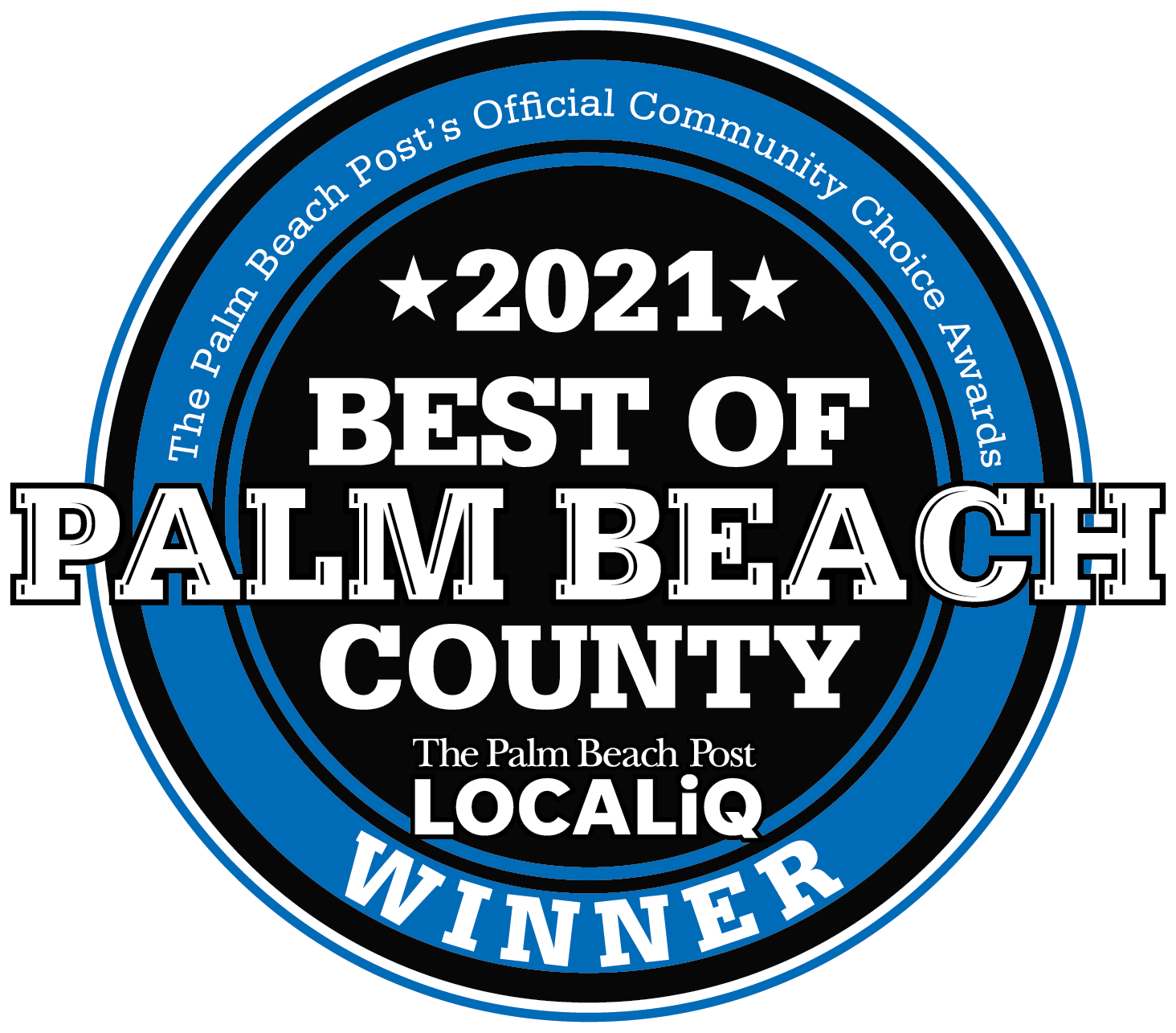 Best of Palm Beach County Logo