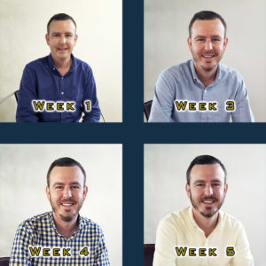 Beard Growth Week 1-4 - Brett White