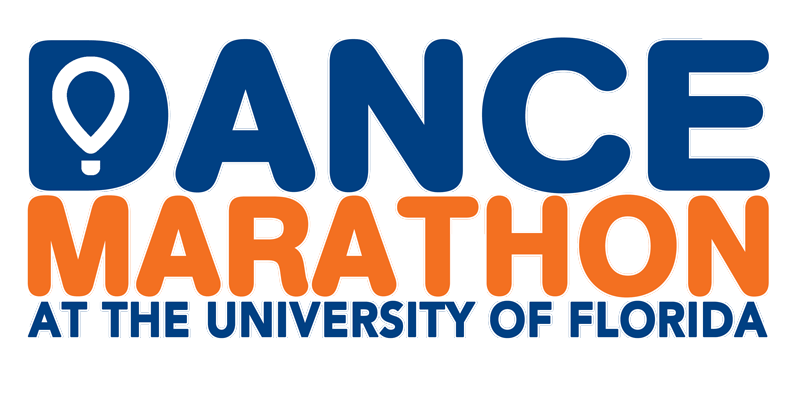 dance marathon at UF logo