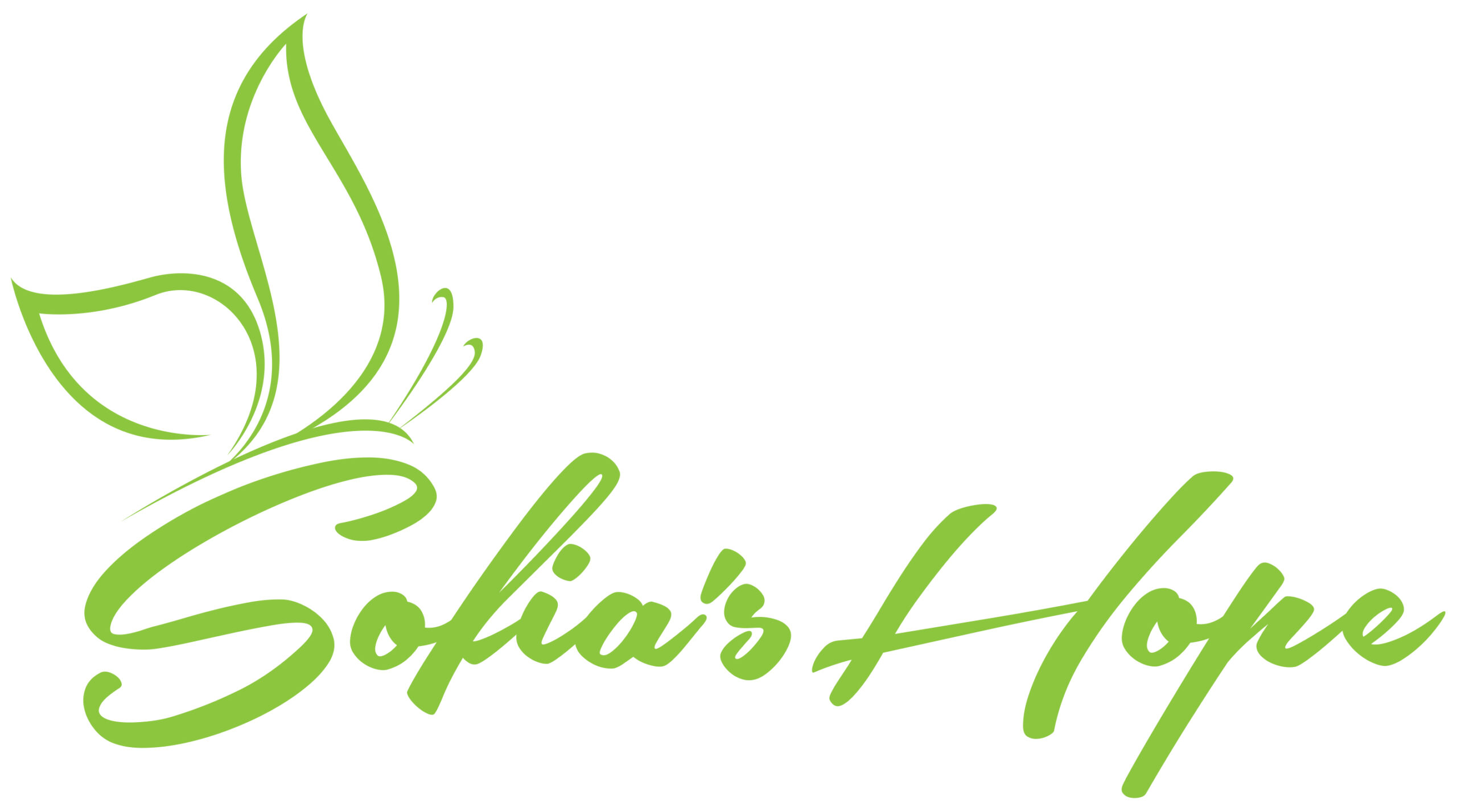 Green Sophia's Hope logo