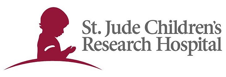 Burgundy St Jude Logo