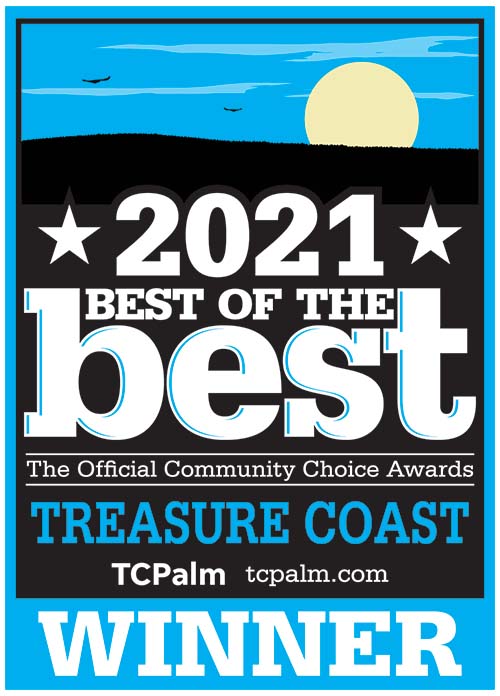 Best Insurance Agency in the Treasure Coast 2021 by TCPalm Logo